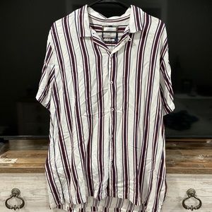 Red, White, and Blue button up shirt!